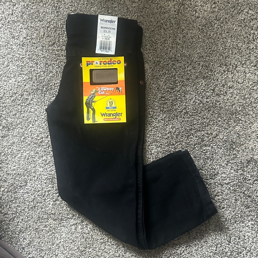 Wrangler Kids Black Jeans